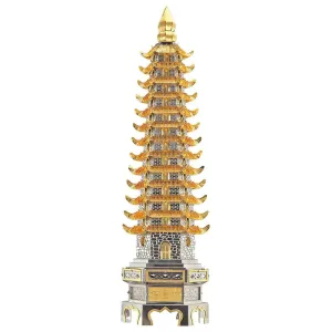 3d Metal Puzzles Wenchang Tower Building Kits for Adult Diy Model Kits Brain Teaser Toys Best Birthday Gift