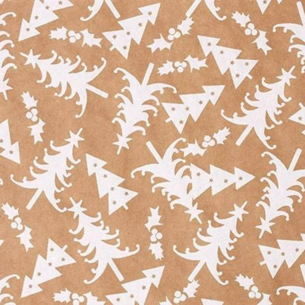 Christmas Kraft Paper Pack of 40