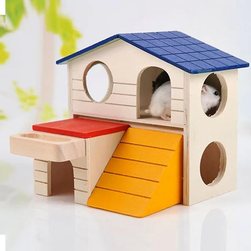 Color Block House for Small Animals