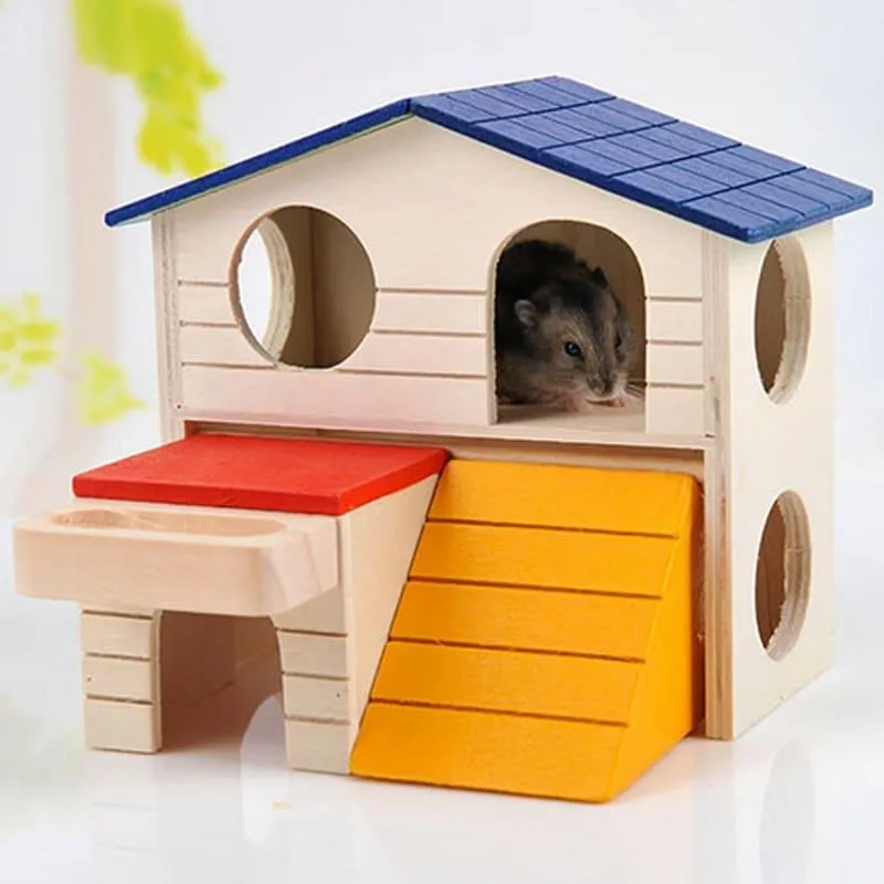 Color Block House for Small Animals