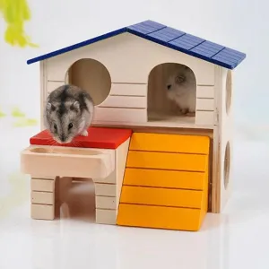 Color Block House for Small Animals