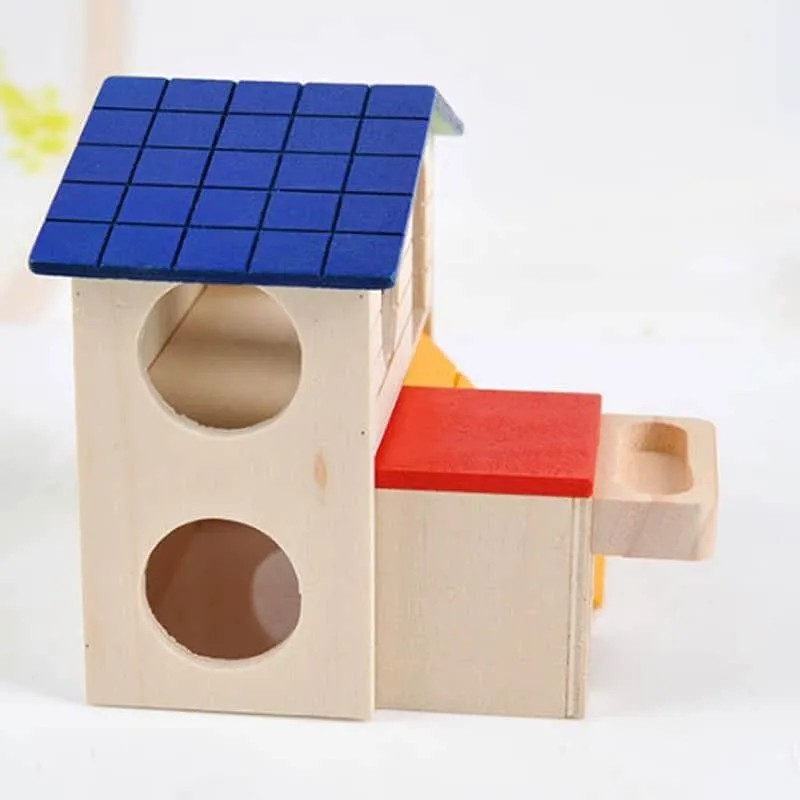 Color Block House for Small Animals