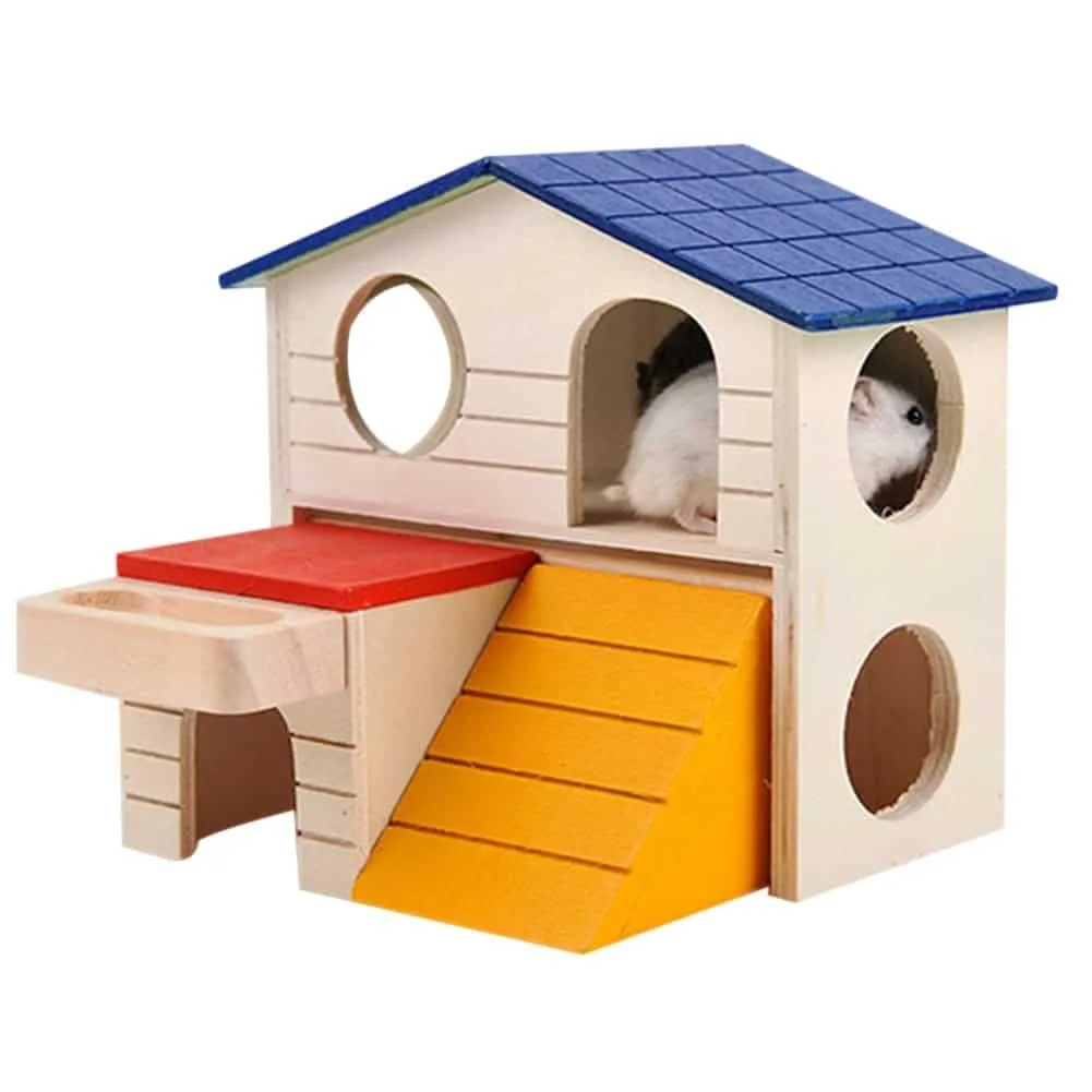 Color Block House for Small Animals
