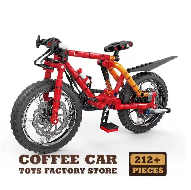 Cool Mountain Bike Building Block Set Creative Gift