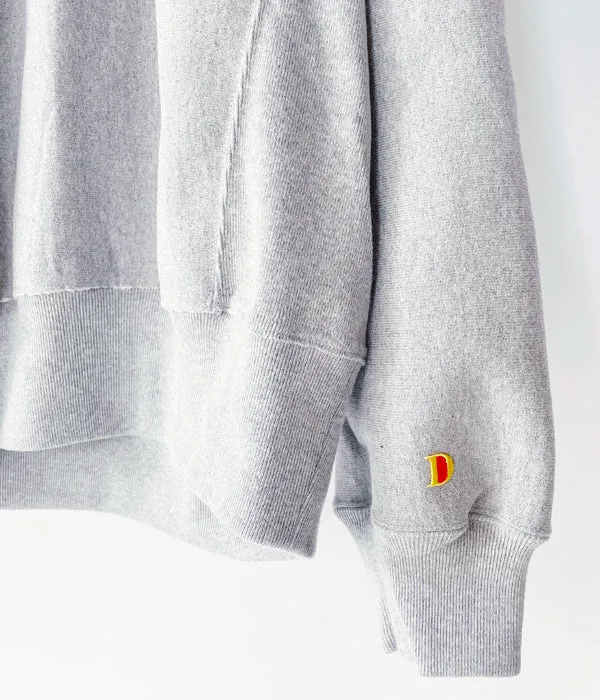 DIGAWEL/REVERSE WEAVE HOODIE (GRAY)