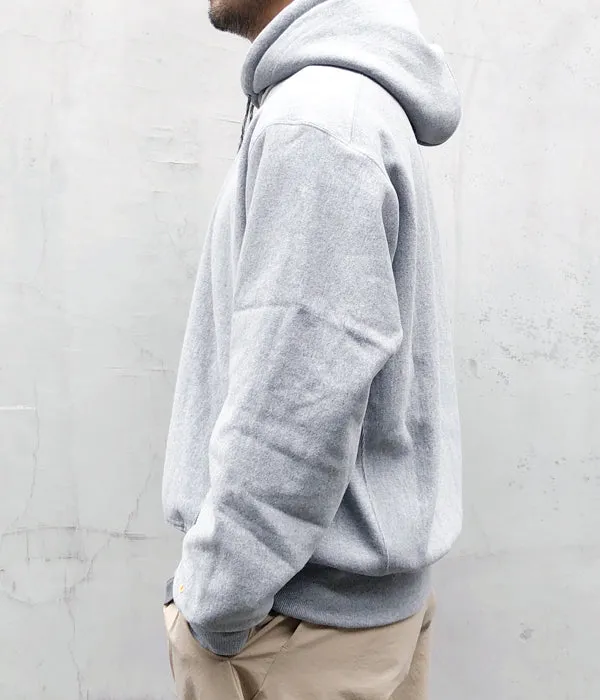 DIGAWEL/REVERSE WEAVE HOODIE (GRAY)