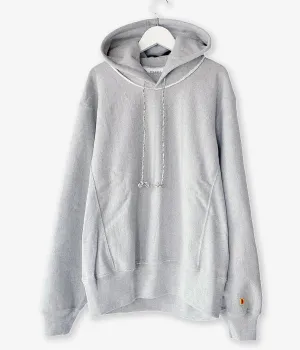 DIGAWEL/REVERSE WEAVE HOODIE (GRAY)
