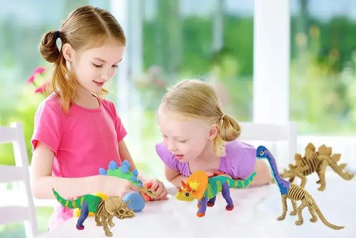 Dino Clay Models