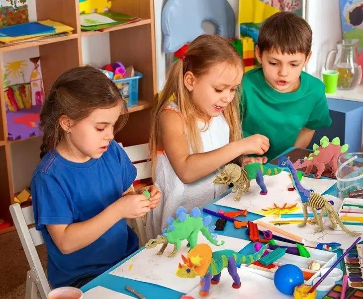 Dino Clay Models