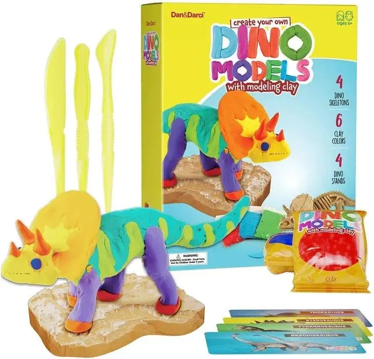 Dino Clay Models