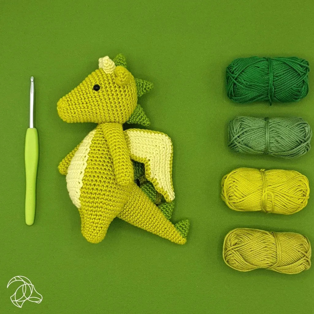 Doris the Dragon Crochet Kit