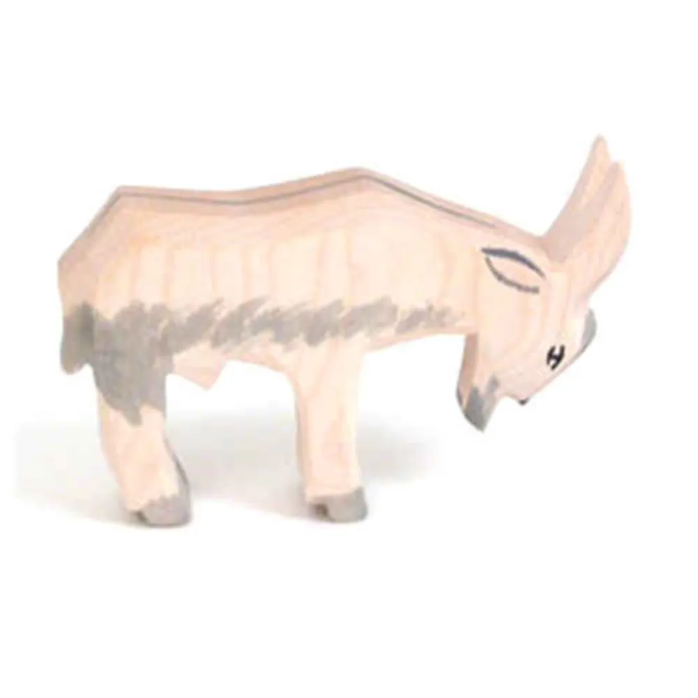 Goat Head Low by Ostheimer Wooden Toys