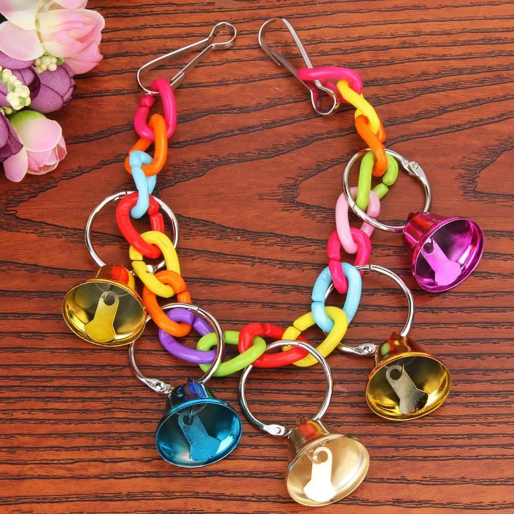 Hanging Bells Swing For Birds