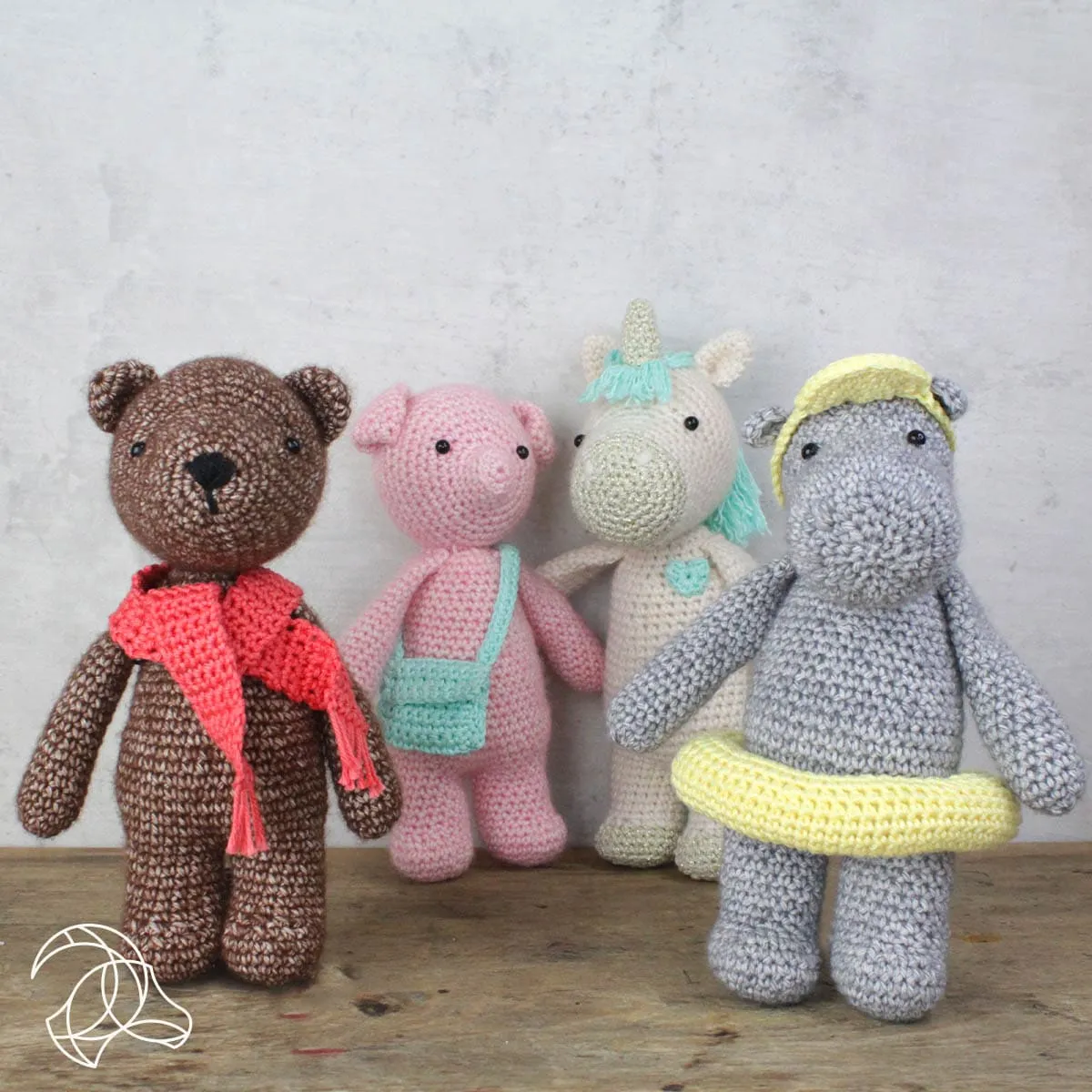 Henry the Hippo Crochet Kit