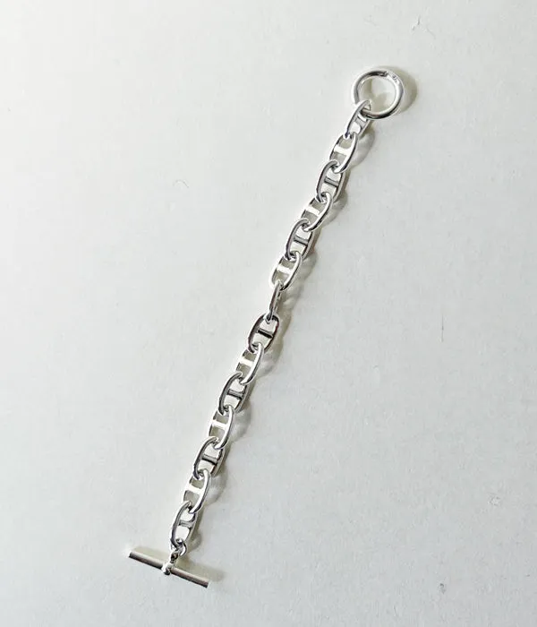 INTERIM/TAXCO SILVER MEDIUM ANCHOR BRACELET (SILVER-AM)