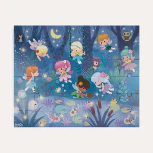 Janod Fairies And Waterlilies Puzzle 36 pcs