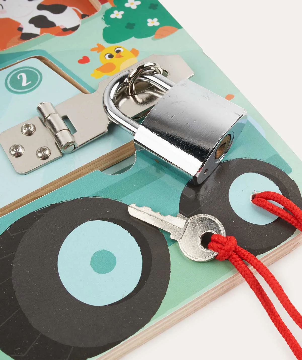 Janod Padlocks Board The Farm