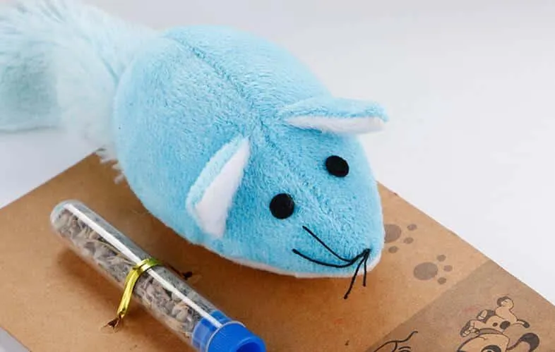 Long Tail Mouse Teaser Toy for Cats