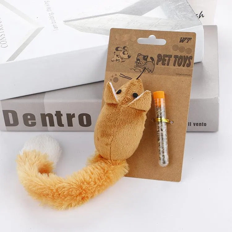 Long Tail Mouse Teaser Toy for Cats