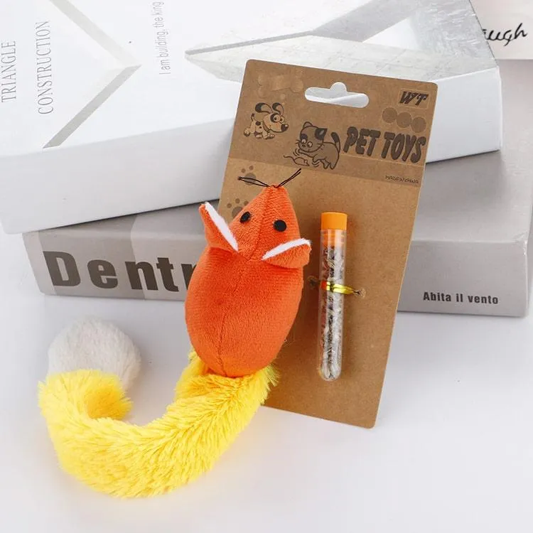 Long Tail Mouse Teaser Toy for Cats