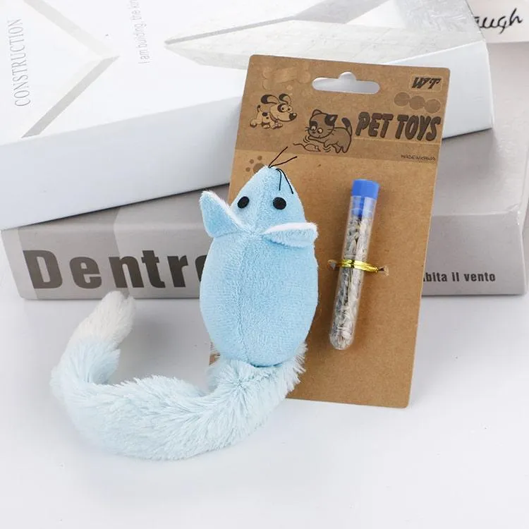 Long Tail Mouse Teaser Toy for Cats