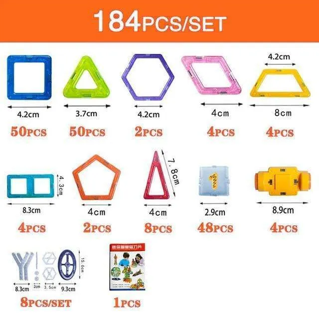 Magnetic Building Blocks Toys For Kids Designer