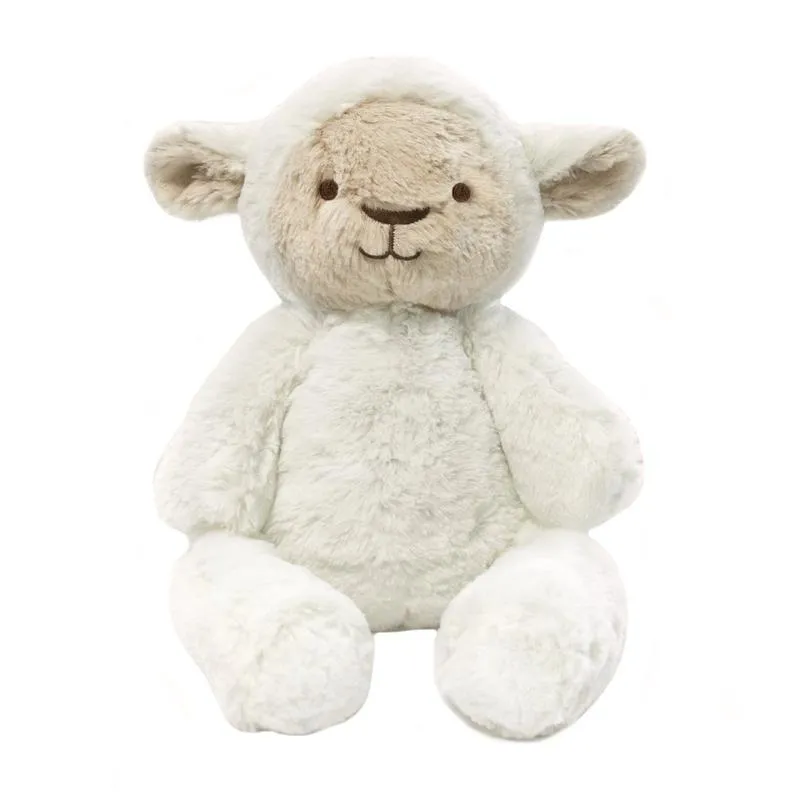 OB Designs | White Lamb - Lee Lamb Huggie