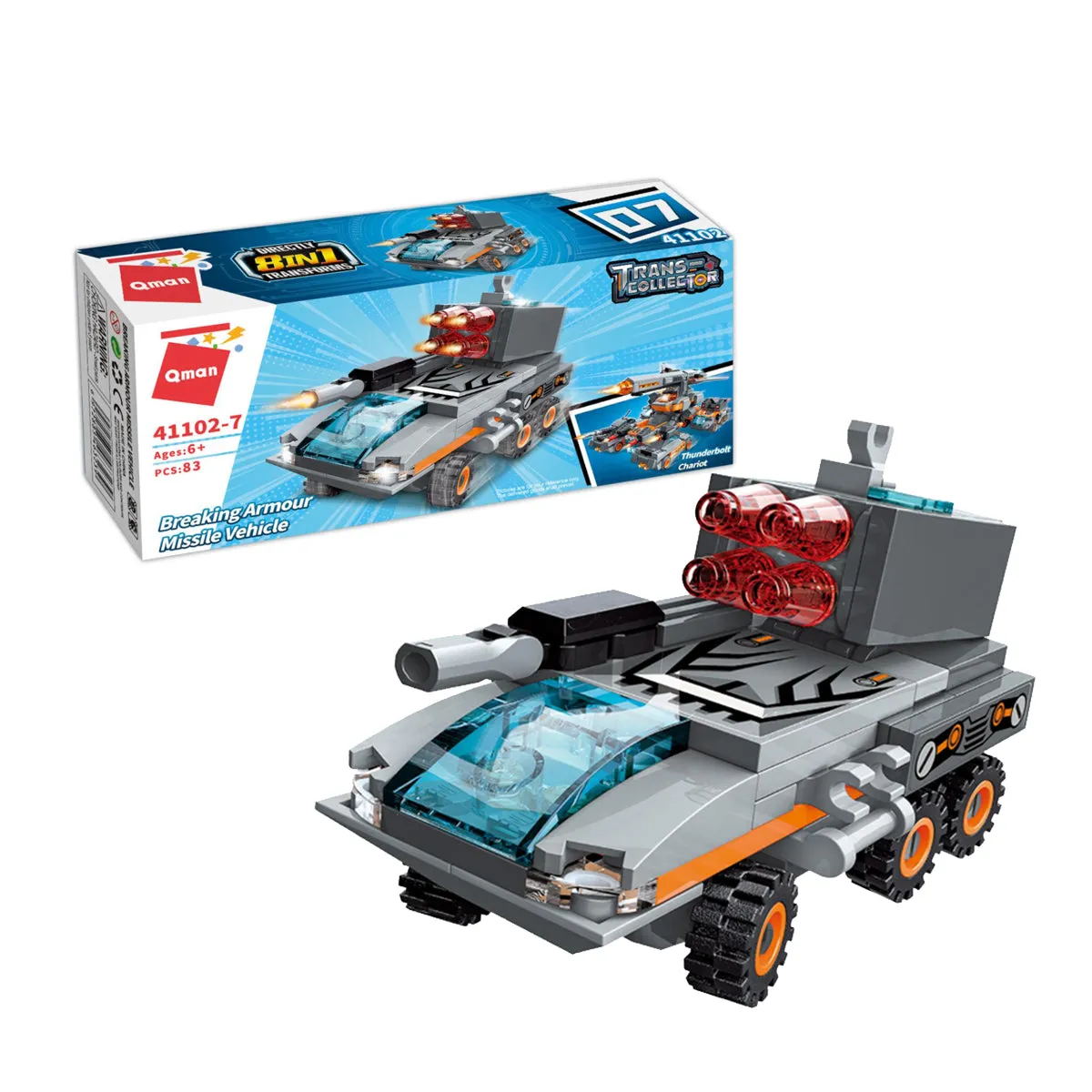 Qman 41102-7 - MineCity - 83 Pcs