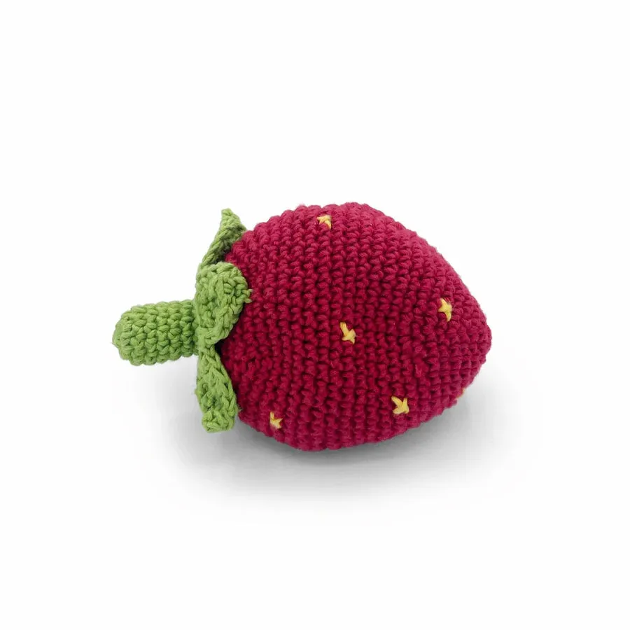 Strawberry Reversible Toy 100% Organic Cotton